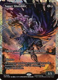 Super Shredder (Showcase) (Fracture Foil) from Teenage Mutant Ninja Turtles