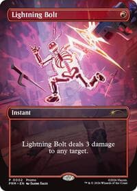 Lightning Bolt (Borderless) from Unique and Miscellaneous Promos