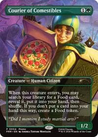 Courier of Comestibles (Borderless) from Unique and Miscellaneous Promos