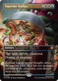 Supreme Verdict (Borderless) from Commander: Teenage Mutant Ninja Turtles