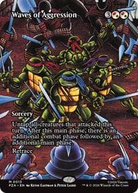Waves of Aggression (Borderless) from Teenage Mutant Ninja Turtles Source Material