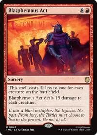 Blasphemous Act from Commander: Teenage Mutant Ninja Turtles
