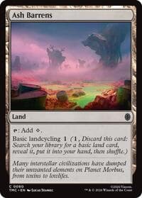 Ash Barrens from Commander: Teenage Mutant Ninja Turtles