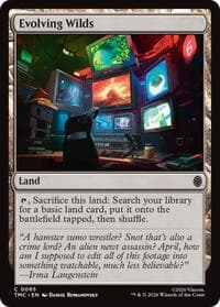 Evolving Wilds from Commander: Teenage Mutant Ninja Turtles
