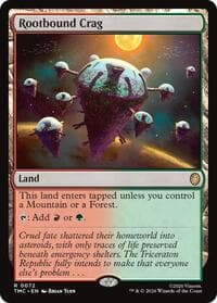 Rootbound Crag from Commander: Teenage Mutant Ninja Turtles