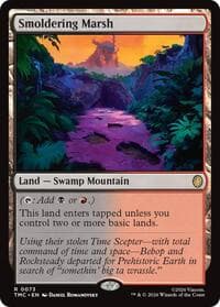 Smoldering Marsh from Commander: Teenage Mutant Ninja Turtles