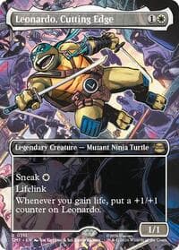 Leonardo, Cutting Edge (Borderless) from Teenage Mutant Ninja Turtles