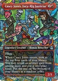 Casey Jones, Jury-Rig Justiciar (Borderless) from Teenage Mutant Ninja Turtles