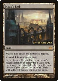 Maze's End from Prerelease Cards
