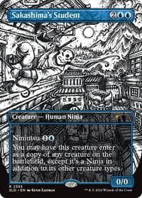 Sakashima's Student (2355) from Secret Lair Drop Series
