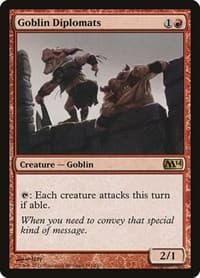 Goblin Diplomats from Magic 2014 (M14)