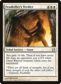 Feudkiller's Verdict from Modern Masters