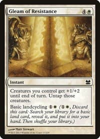 Gleam of Resistance from Modern Masters