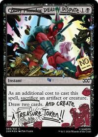 Deadly Dispute (080) (Pool Party Foil) from Secret Lair Drop Series