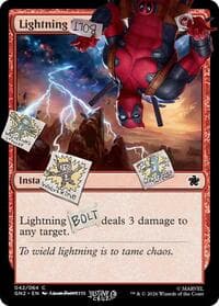 Lightning Bolt (042) from Secret Lair Drop Series