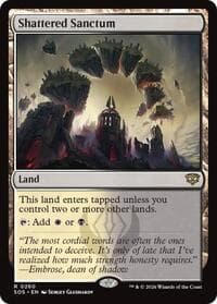 Shattered Sanctum from Secrets of Strixhaven