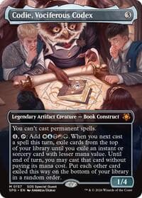 Codie, Vociferous Codex (Borderless) from Special Guests