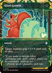 Giant Growth from Secrets of Strixhaven: Mystical Archive