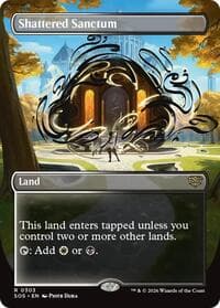 Shattered Sanctum (Borderless) from Secrets of Strixhaven