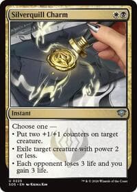 Silverquill Charm from Secrets of Strixhaven