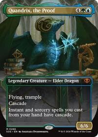 Quandrix, the Proof (Borderless) from Secrets of Strixhaven