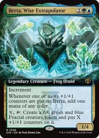 Berta, Wise Extrapolator (Extended Art) from Secrets of Strixhaven