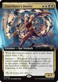 Conciliator's Duelist (Extended Art) from Secrets of Strixhaven