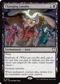 Changing Loyalty from Commander: Secrets of Strixhaven