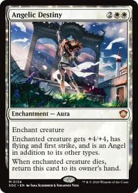 Angelic Destiny from Commander: Secrets of Strixhaven