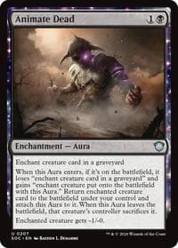 Animate Dead from Commander: Secrets of Strixhaven