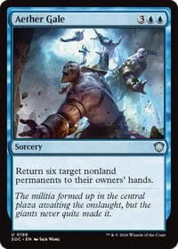 Aether Gale from Commander: Secrets of Strixhaven