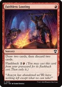 Faithless Looting from Commander: Secrets of Strixhaven