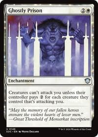 Ghostly Prison from Commander: Secrets of Strixhaven