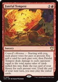 Fateful Tempest from Commander: Secrets of Strixhaven