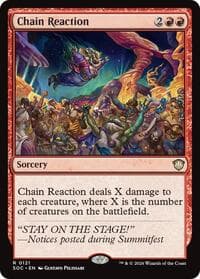 Chain Reaction from Commander: Secrets of Strixhaven