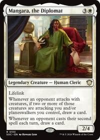 Mangara, the Diplomat from Commander: Secrets of Strixhaven