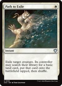 Path to Exile from Commander: Secrets of Strixhaven
