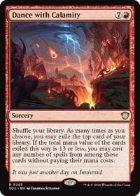 Dance with Calamity from Commander: Secrets of Strixhaven