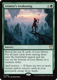 Animist's Awakening from Commander: Secrets of Strixhaven