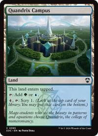 Quandrix Campus from Commander: Secrets of Strixhaven