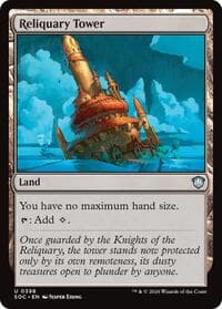 Reliquary Tower from Commander: Secrets of Strixhaven