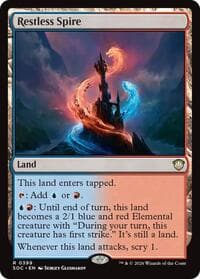 Restless Spire from Commander: Secrets of Strixhaven