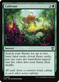 Cultivate from Commander: Secrets of Strixhaven