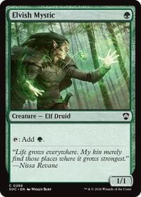 Elvish Mystic from Commander: Secrets of Strixhaven
