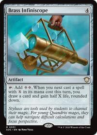 Brass Infiniscope from Commander: Secrets of Strixhaven