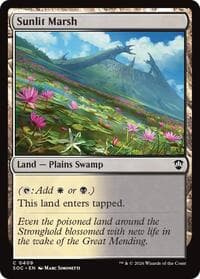 Sunlit Marsh from Commander: Secrets of Strixhaven