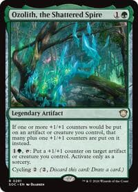 Ozolith, the Shattered Spire from Commander: Secrets of Strixhaven
