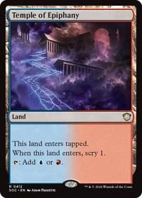 Temple of Epiphany from Commander: Secrets of Strixhaven