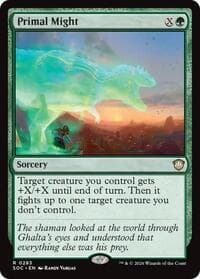 Primal Might from Commander: Secrets of Strixhaven