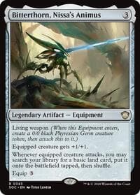 Bitterthorn, Nissa's Animus from Commander: Secrets of Strixhaven